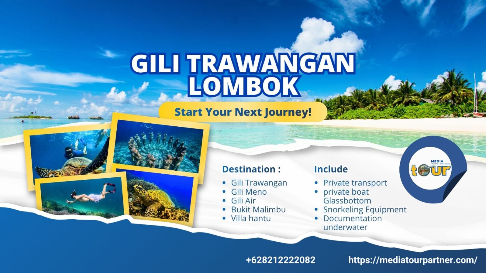 One Day Trip Gili Trawangan